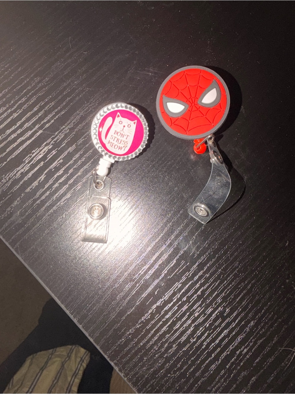 Marvel Red Spider-Man Badge Reel with Gray Trim